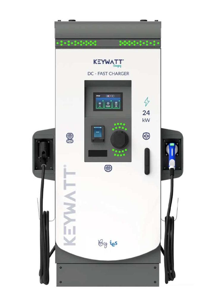 Borne de recharge IES Keywatt Station 24kW